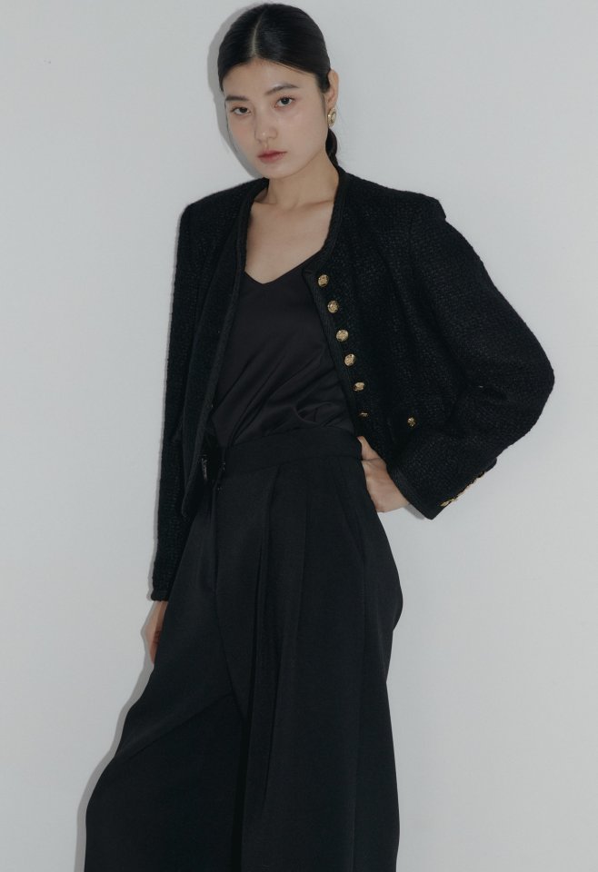 Neroli36 - Korean Women Fashion - #momslook - Formal Pleats Pants - 5