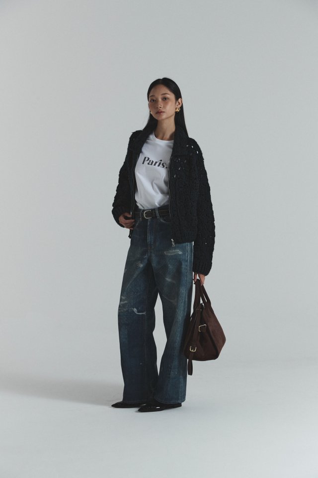 Neroli36 - Korean Women Fashion - #momslook - Digital Denim Pants - 11