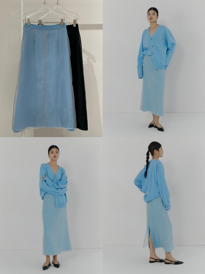 Neroli36 - Korean Women Fashion - #womensfashion - Double Skirt - 4