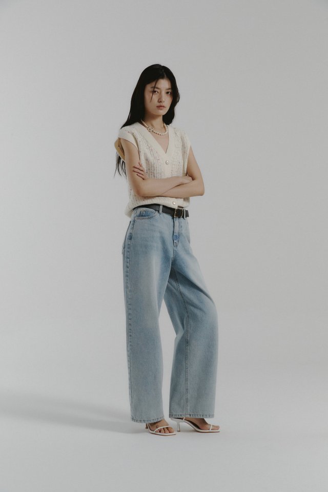 Neroli36 - Korean Women Fashion - #momslook - Knit Vest - 10