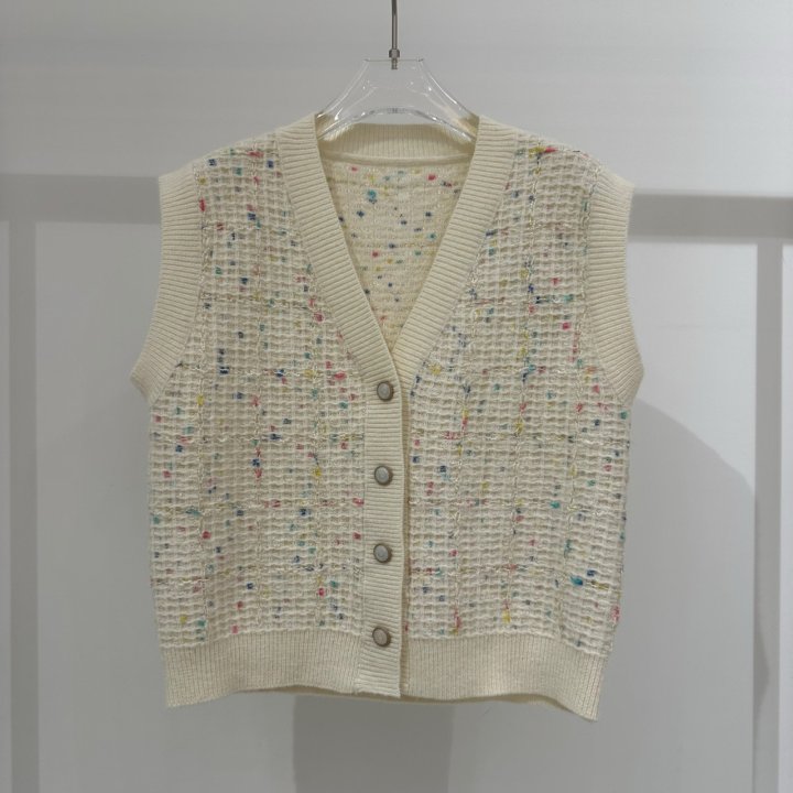 Neroli36 - Korean Women Fashion - #momslook - Knit Vest - 2
