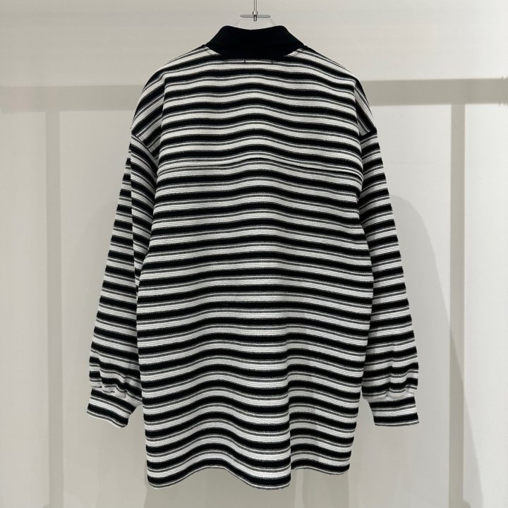 Neroli36 - Korean Women Fashion - #pursuepretty - Mixing Stripe Tee - 3