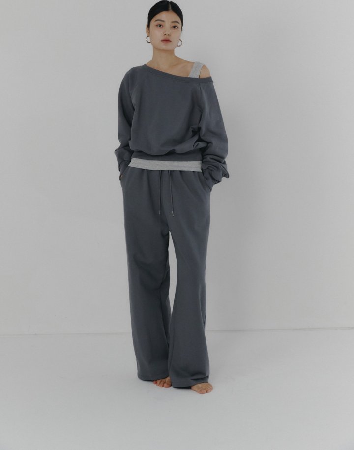 Neroli36 - Korean Women Fashion - #romanticstyle - One Silket Wide Pants - 7