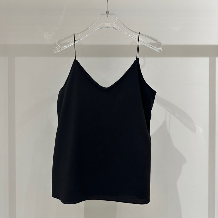 Neroli36 - Korean Women Fashion - #romanticstyle - V Sleeveless Tee - 2