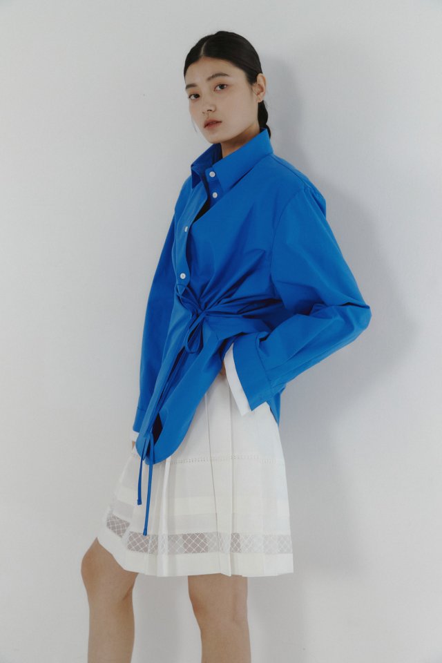 Neroli36 - Korean Women Fashion - #shopsmall - Tia Wrap Blouse - 10