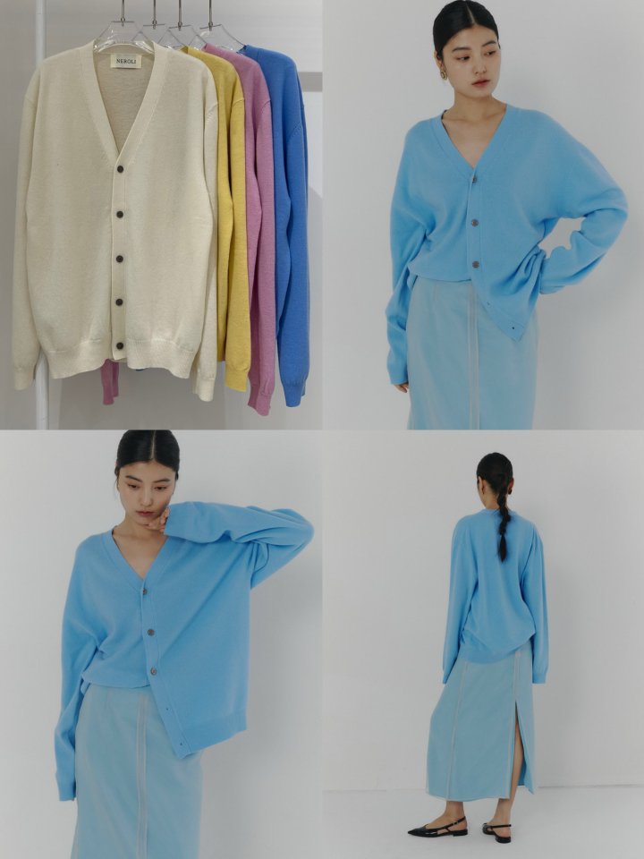 Neroli36 - Korean Women Fashion - #romanticstyle - Spring Wool Cardigan - 4
