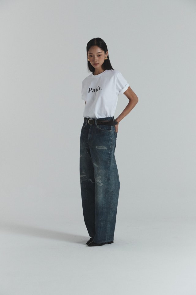 Neroli36 - Korean Women Fashion - #womensfashion - Digital Denim Pants - 8