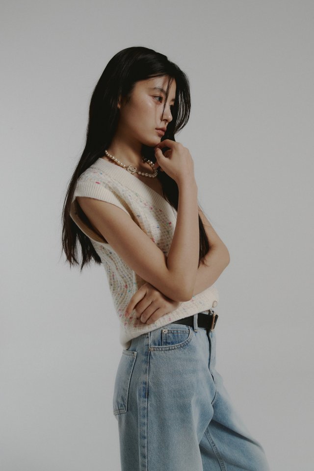 Neroli36 - Korean Women Fashion - #womensfashion - Knit Vest - 11