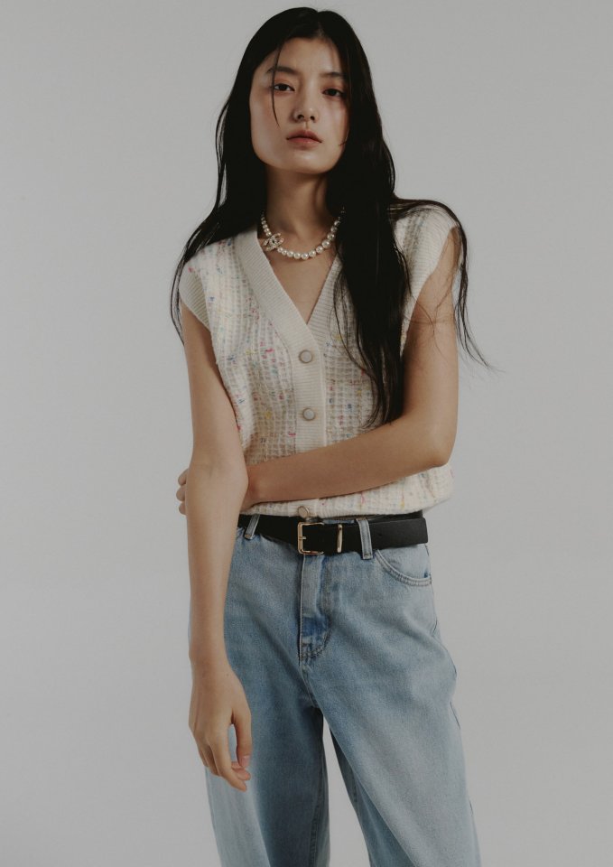 Neroli36 - Korean Women Fashion - #womensfashion - Knit Vest - 7