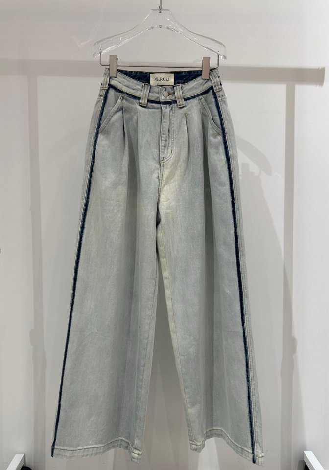 Neroli36 - Korean Women Fashion - #womensfashion - Pleatas Maison Denim Pants