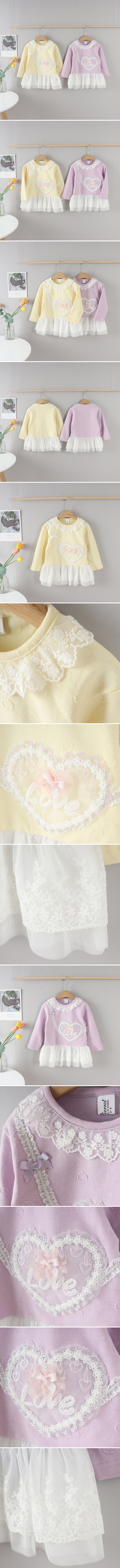New Pierrot - Korean Baby Fashion - #babyoutfit - Love Bag One-piece