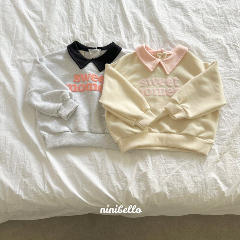 Ninibello - Korean Children Fashion - #Kfashion4kids - Moment Collar Sweatshirts