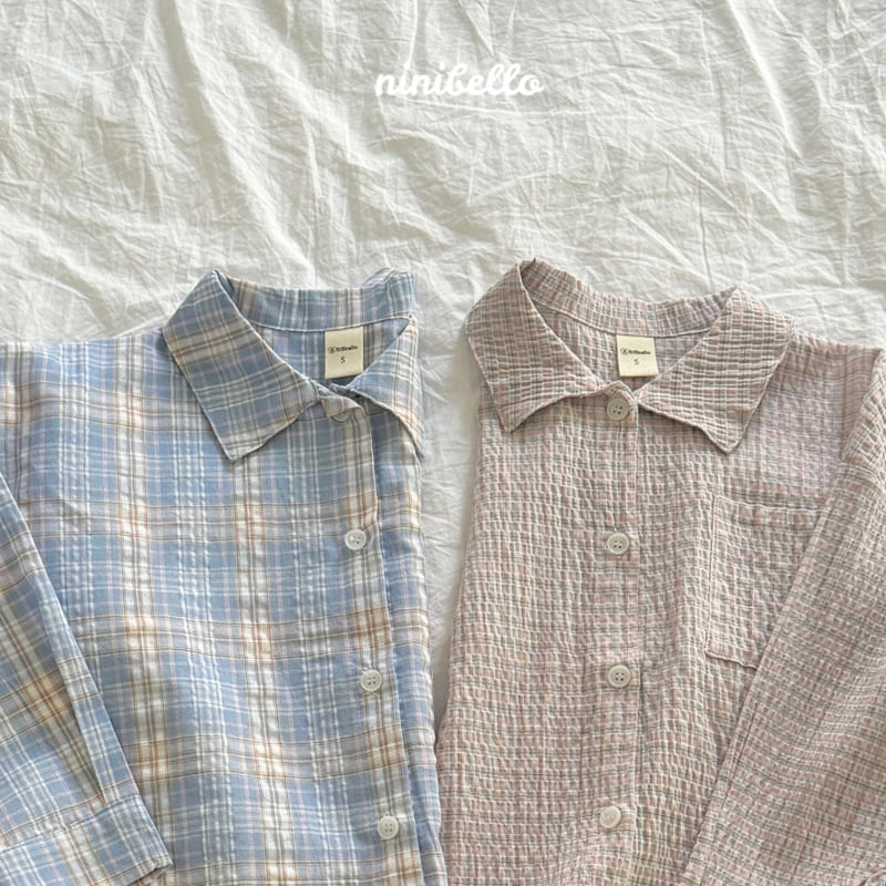 Ninibello - Korean Children Fashion - #Kfashion4kids - Iyu Check Shirt - 3