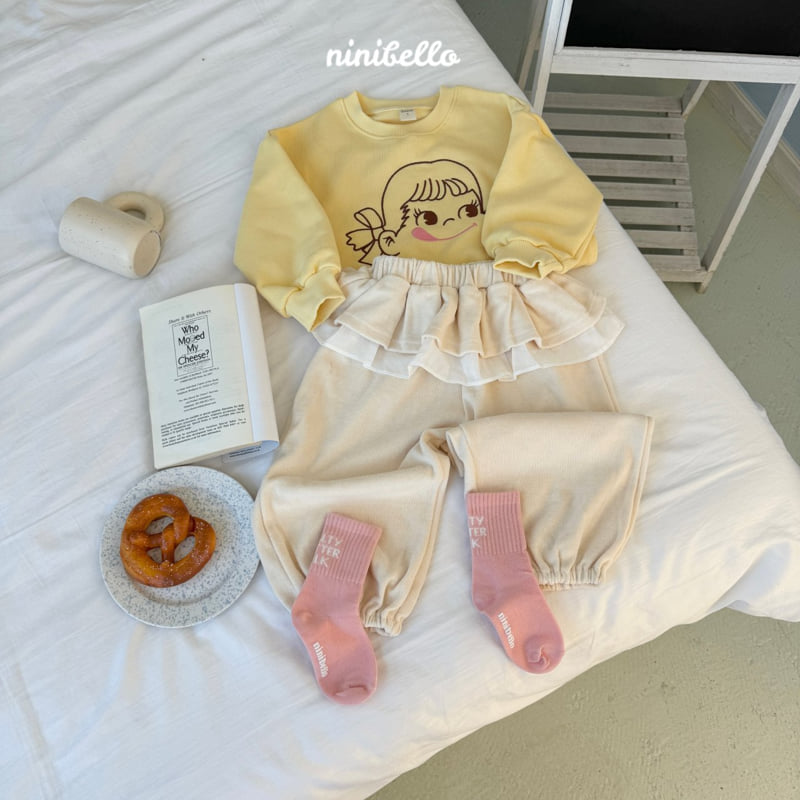 Ninibello - Korean Children Fashion - #Kfashion4kids - Yami Embroidery Sweatshirts - 8