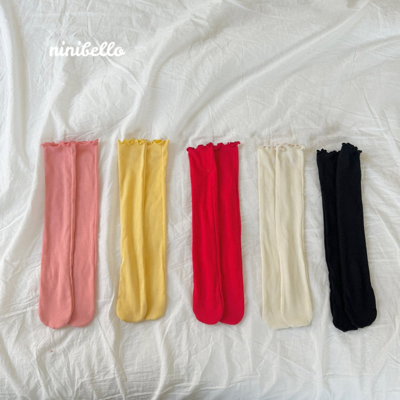 Ninibello - Korean Children Fashion - #childofig - Heart Punching Knee Socks - 6