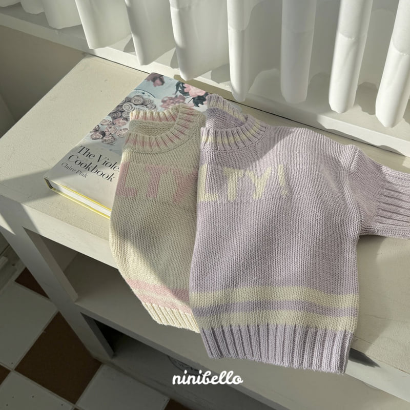 Ninibello - Korean Children Fashion - #childofig - Salty Half Knit - 8