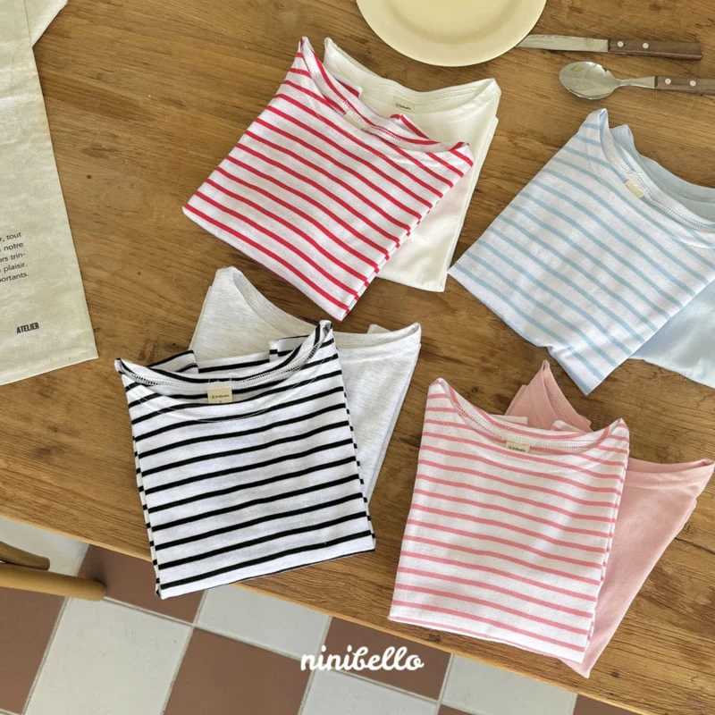 Ninibello - Korean Children Fashion - #childofig - Spring Inner Tee Set - 12