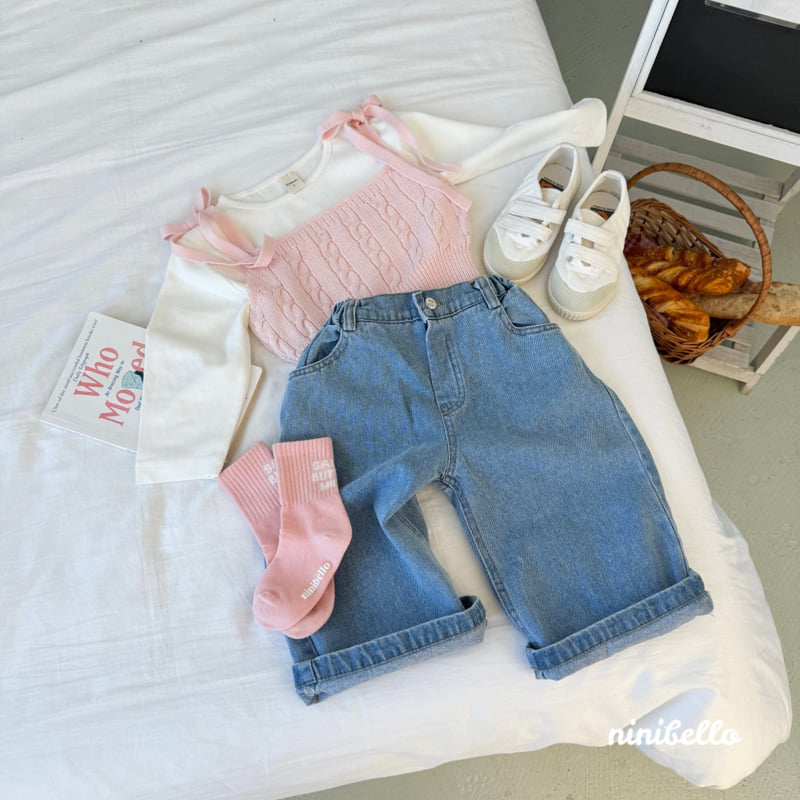 Ninibello - Korean Children Fashion - #childofig - Round Stitch Tee - 10