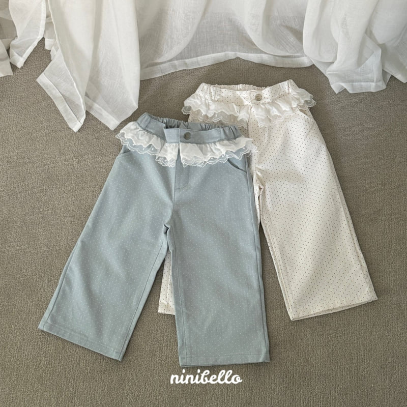 Ninibello - Korean Children Fashion - #childofig - Angel Dot Pants - 3