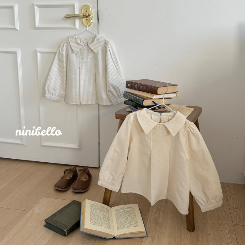 Ninibello - Korean Children Fashion - #childofig - Pony Button Shirt