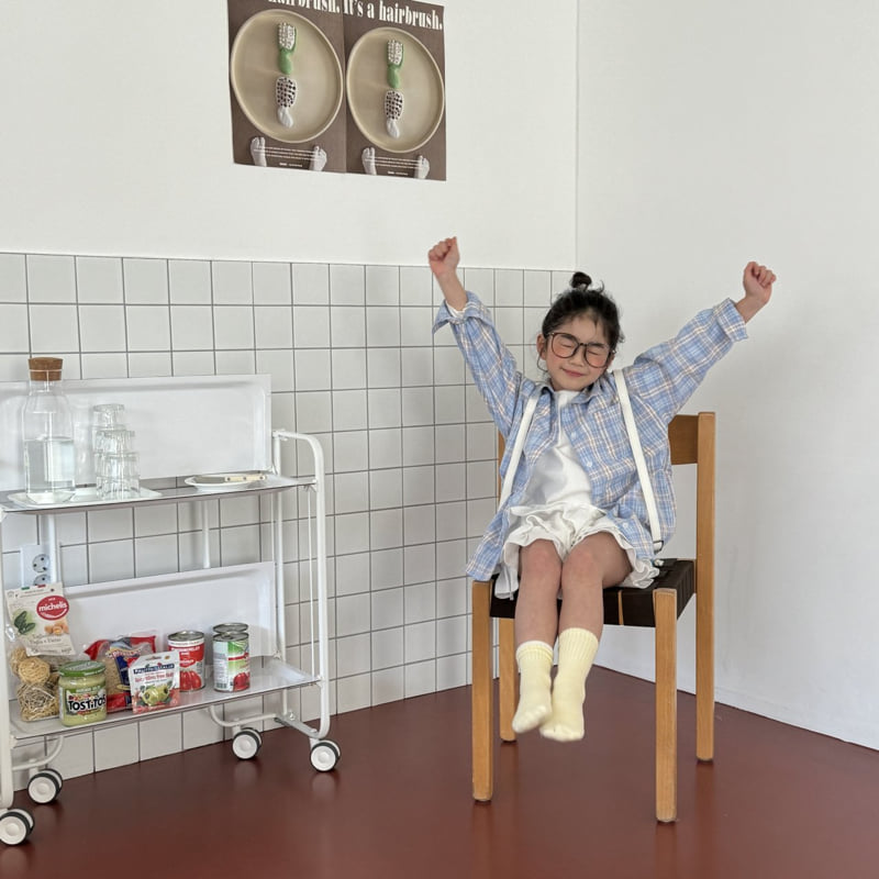 Ninibello - Korean Children Fashion - #childofig - Iyu Check Shirt - 11