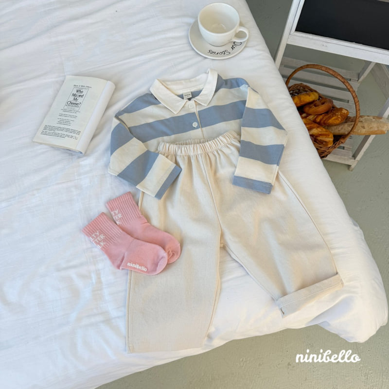 Ninibello - Korean Children Fashion - #childofig - Pop Pop Rugby Tee - 10