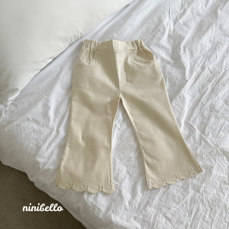 Ninibello - Korean Children Fashion - #childrensboutique - Chewing Wave Bootcut Pants - 8