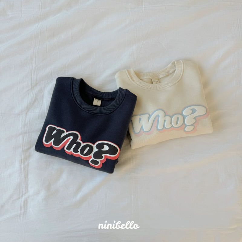 Ninibello - Korean Children Fashion - #childrensboutique - Who Sweatshirts - 3