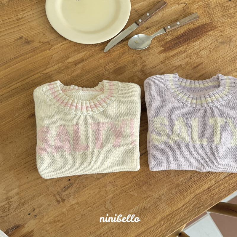 Ninibello - Korean Children Fashion - #childrensboutique - Salty Half Knit - 9