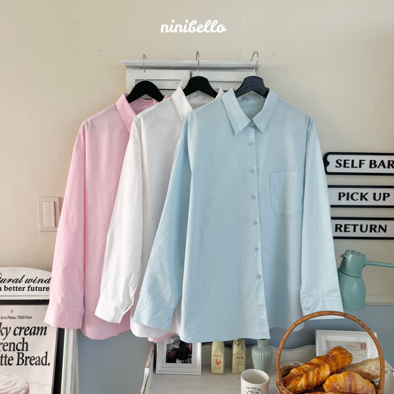Ninibello - Korean Children Fashion - #childrensboutique - Adult Sugar Cotton Shirt - 5