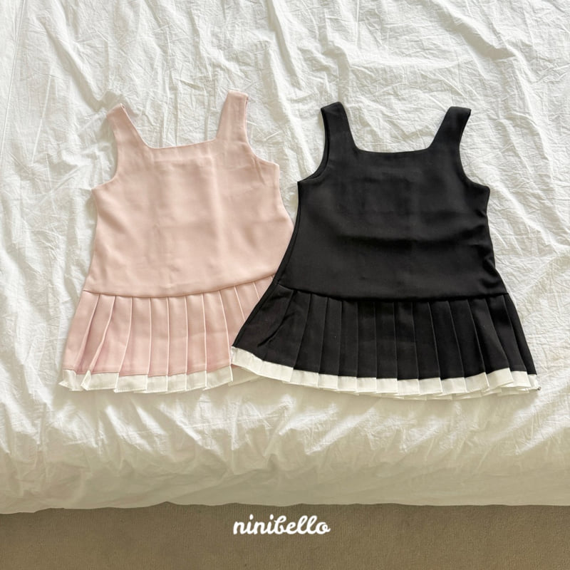 Ninibello - Korean Children Fashion - #childrensboutique - Modern Pleated One-piece - 3