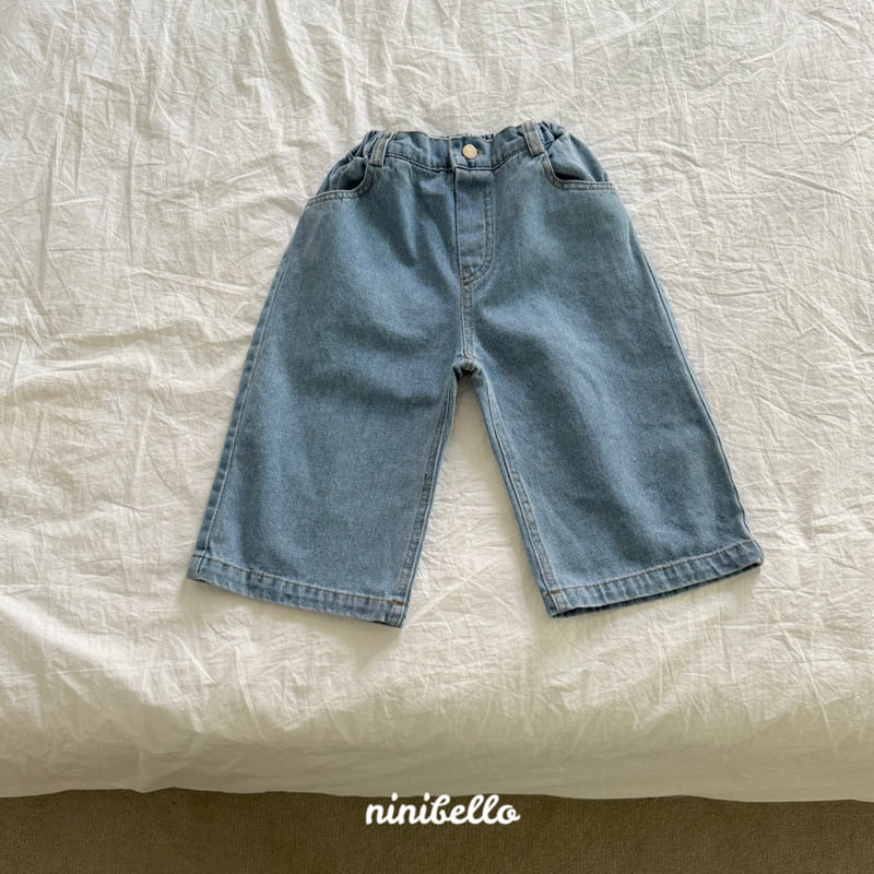 Ninibello - Korean Children Fashion - #childrensboutique - Mob Denim Pants - 7