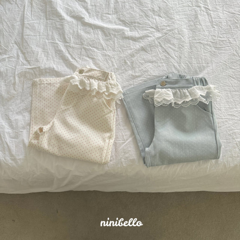 Ninibello - Korean Children Fashion - #childofig - Angel Dot Pants - 4