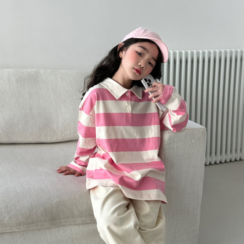 Ninibello - Korean Children Fashion - #childrensboutique - Pop Pop Rugby Tee - 11