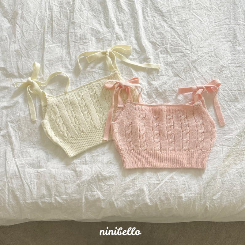 Ninibello - Korean Children Fashion - #childrensboutique - Humming Knit Bustier - 3