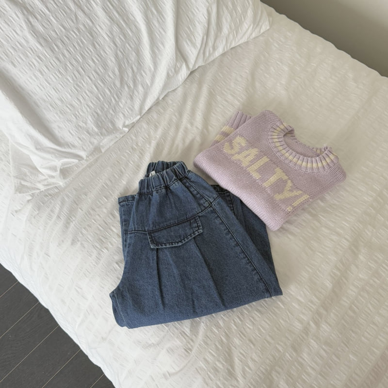 Ninibello - Korean Children Fashion - #designkidswear - Salty Half Knit - 10