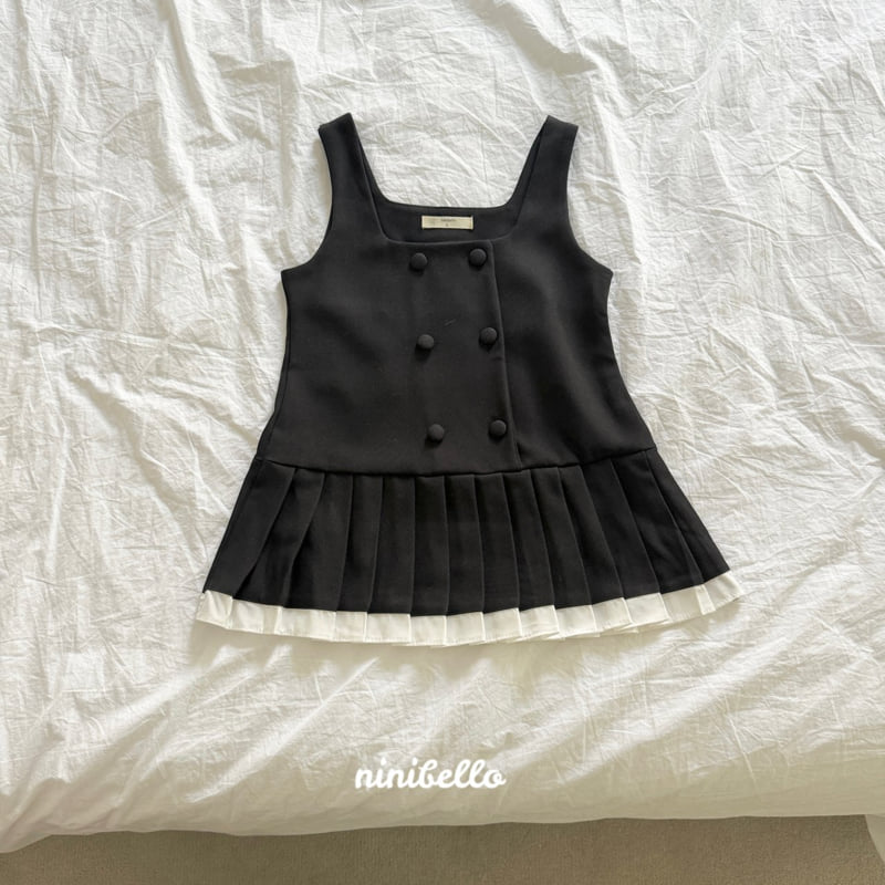 Ninibello - Korean Children Fashion - #childrensboutique - Modern Pleated One-piece - 4