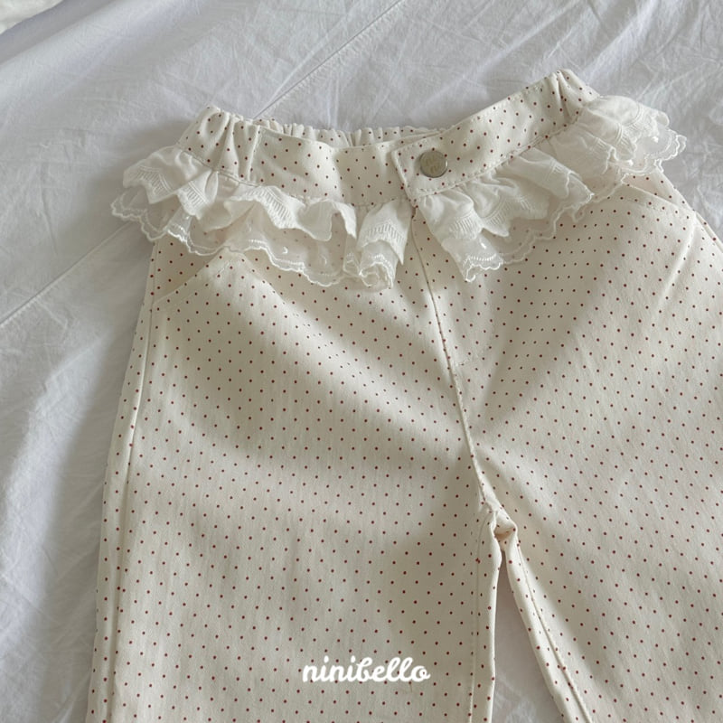 Ninibello - Korean Children Fashion - #designkidswear - Angel Dot Pants - 5