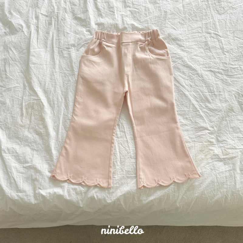 Ninibello - Korean Children Fashion - #discoveringself - Chewing Wave Bootcut Pants - 10