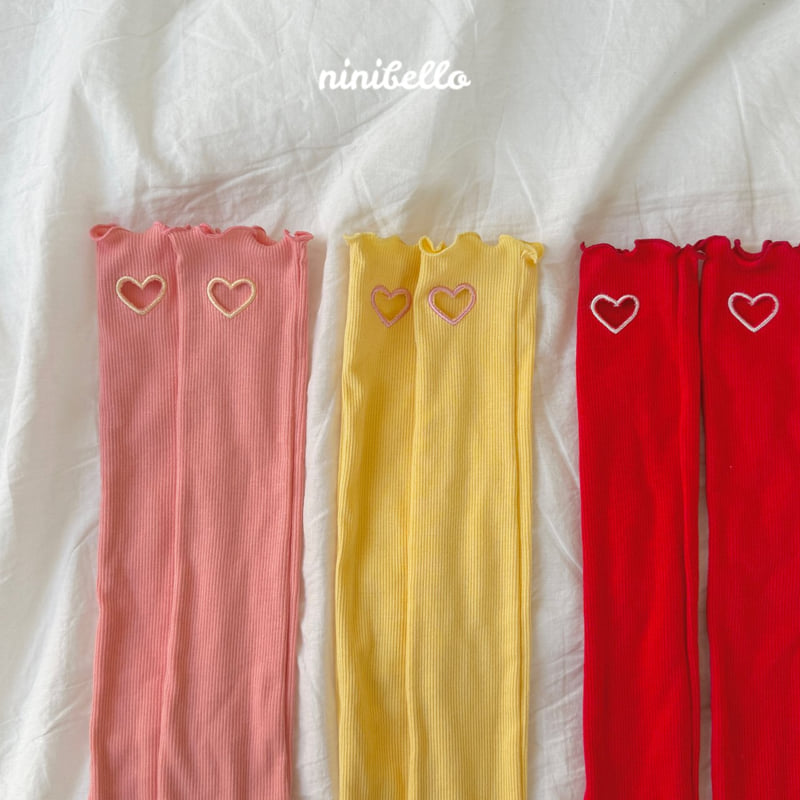 Ninibello - Korean Children Fashion - #discoveringself - Heart Punching Knee Socks - 9