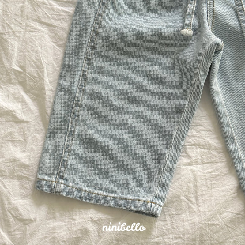 Ninibello - Korean Children Fashion - #discoveringself - Have Denim Slit Pants - 6