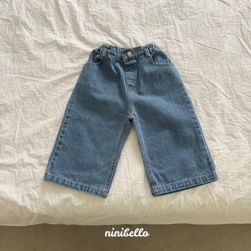 Ninibello - Korean Children Fashion - #discoveringself - Mob Denim Pants - 9
