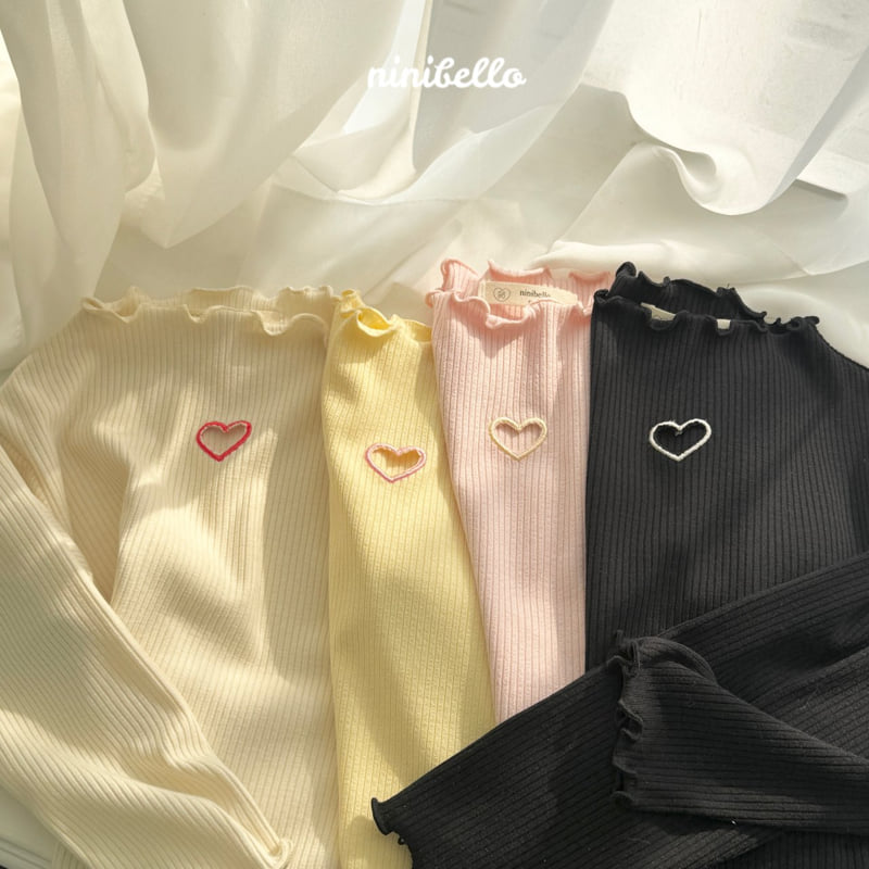 Ninibello - Korean Children Fashion - #discoveringself - Heart Punching Tee