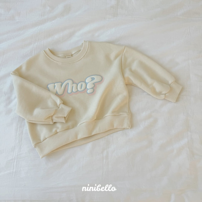 Ninibello - Korean Children Fashion - #fashionkids - Who Sweatshirts - 6