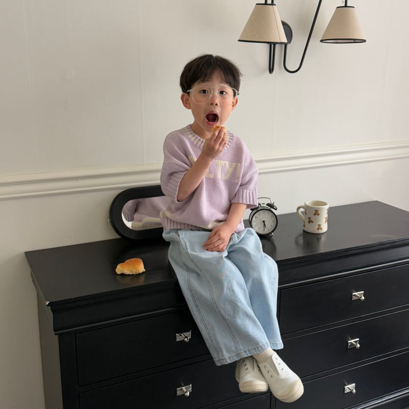 Ninibello - Korean Children Fashion - #fashionkids - Salty Half Knit - 12