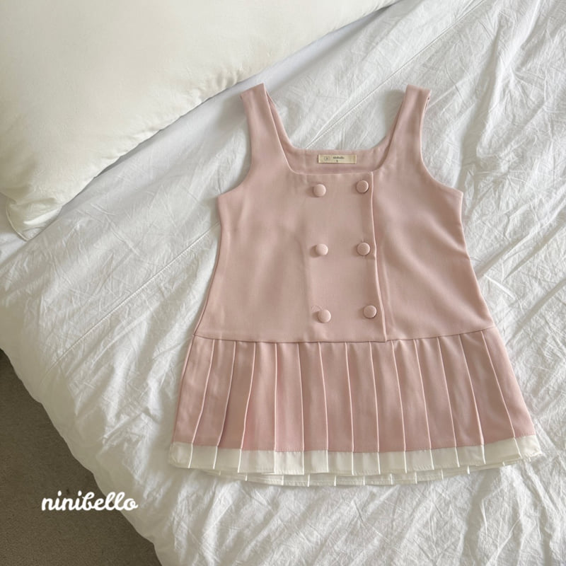 Ninibello - Korean Children Fashion - #fashionkids - Modern Pleated One-piece - 6