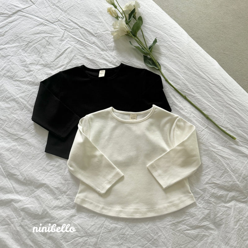 Ninibello - Korean Children Fashion - #fashionkids - Round Stitch Tee