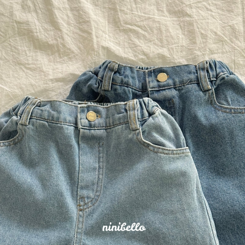Ninibello - Korean Children Fashion - #fashionkids - Mob Denim Pants - 10