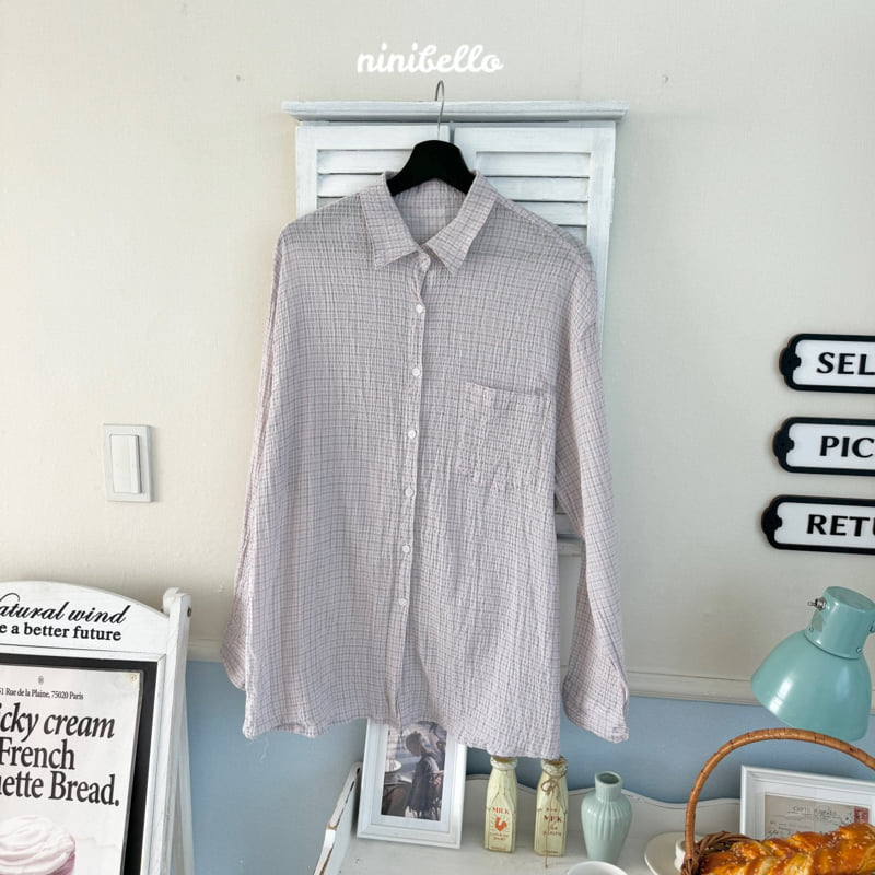 Ninibello - Korean Children Fashion - #fashionkids - Adult Iyu Check Shirt - 3