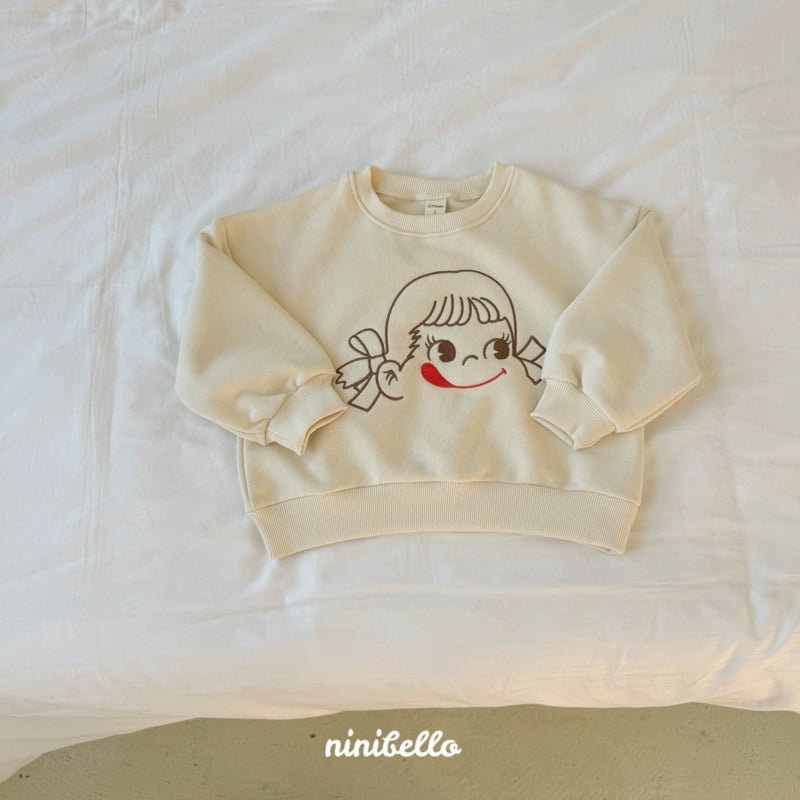 Ninibello - Korean Children Fashion - #discoveringself - Yami Embroidery Sweatshirts - 4